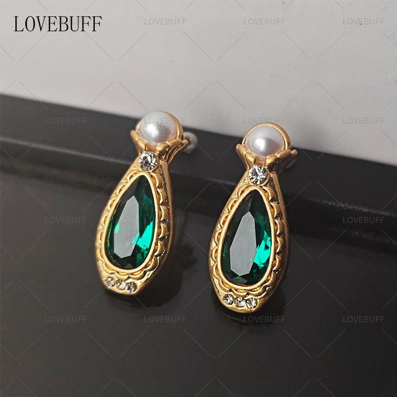 LOVEBUFF Love and Deepspace Once Upon a Frame Zayne Dawn and Devotion MC's Verdant Flutter Earrings