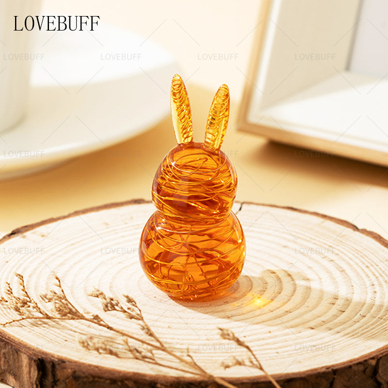 LOVEBUFF Reverse: 1999 Unilog Bunny Rabbit Inspired Figurine Collectible Desk Decor