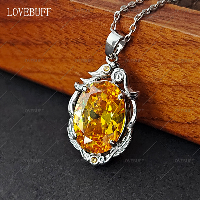 LOVEBUFF Identity V Cryptic Notes Cursed Sapphire Inspired Dainty Necklace