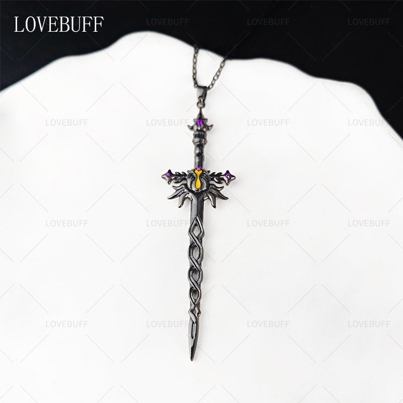 Identity V Cryptic Notes Dead Souls Sword Inspired Necklace