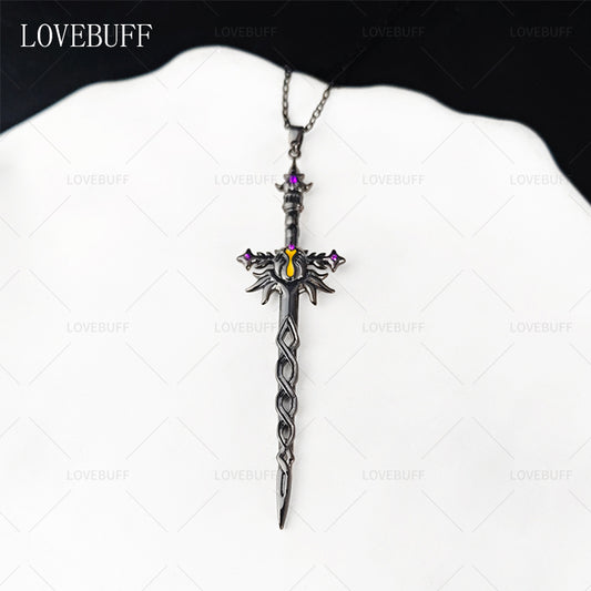 Identity V Cryptic Notes Dead Souls Sword Inspired Necklace