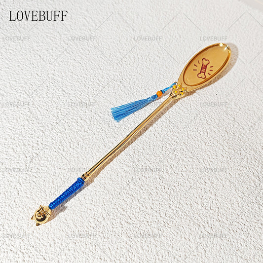 LOVEBUFF Where Winds Meet Shao Dong Jia Modao Dog Spoon Desktop Decor Ornament