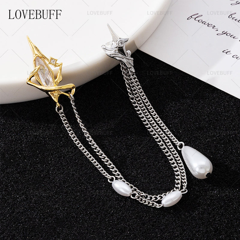 LOVEBUFF Love And Deepspace Xavier Birthday Between Stars Pin Brooch