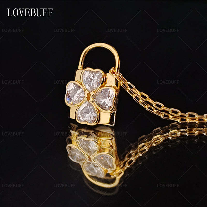 LOVEBUFF Shugo Chara Humpty Lock Dumpty Key Inspired Necklace