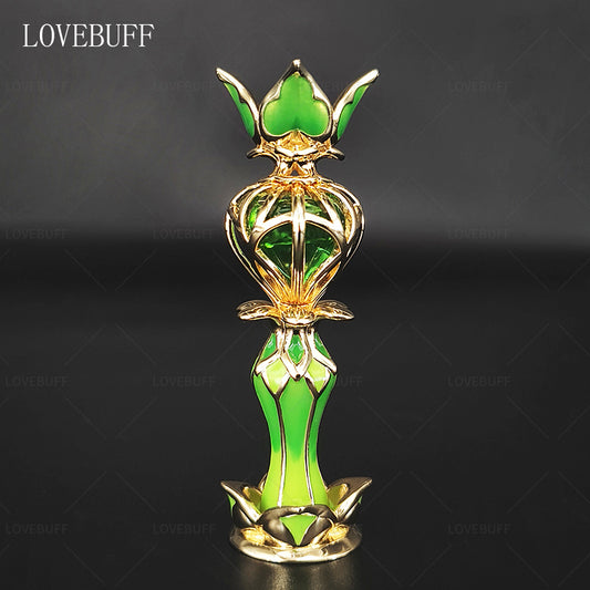 LOVEBUFF Genshin Impact Dendro Gnosis Figurine Collectible Desk Decor Cosplay Prop