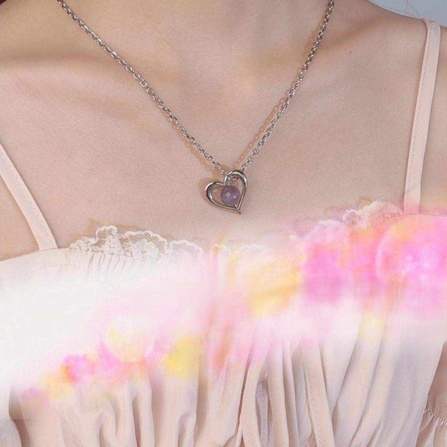 LOVEBUFF Maid-Sama 会長はメイド様  회장님은 메이드 사마 Heart Pendant Necklace