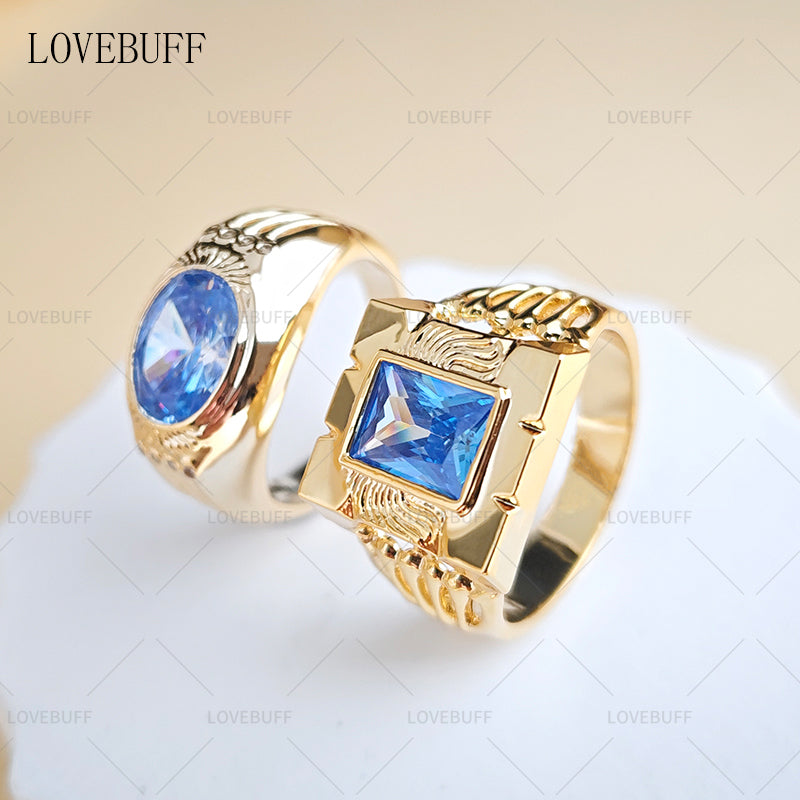 LOVEBUFF Love and Deepspace LAD 100 Affinity Rafayel Ring Inspired Copper Band (Version 2.0)