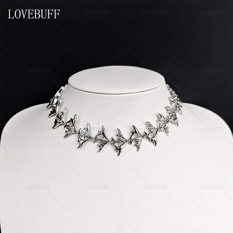 LOVEBUFF Love and Deepspace Rafayel Eventide Recitative Illusia Locus Bracelet Inspired Fishtail Necklace