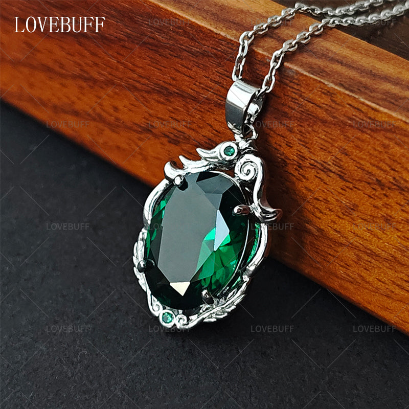 LOVEBUFF Identity V Cryptic Notes Cursed Sapphire Inspired Dainty Necklace