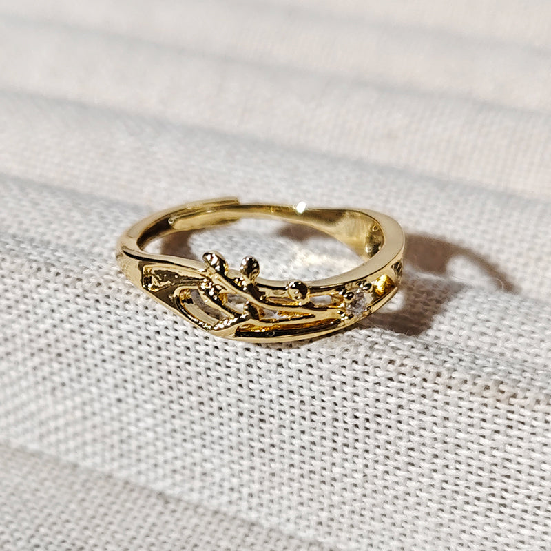 LOVEBUFF Tears of Themis 5th Anniversary Rings Wedding Bands