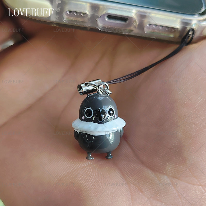 LOVEBUFF love and Deepspace Sylus's Grumpy Crow Phone Charm