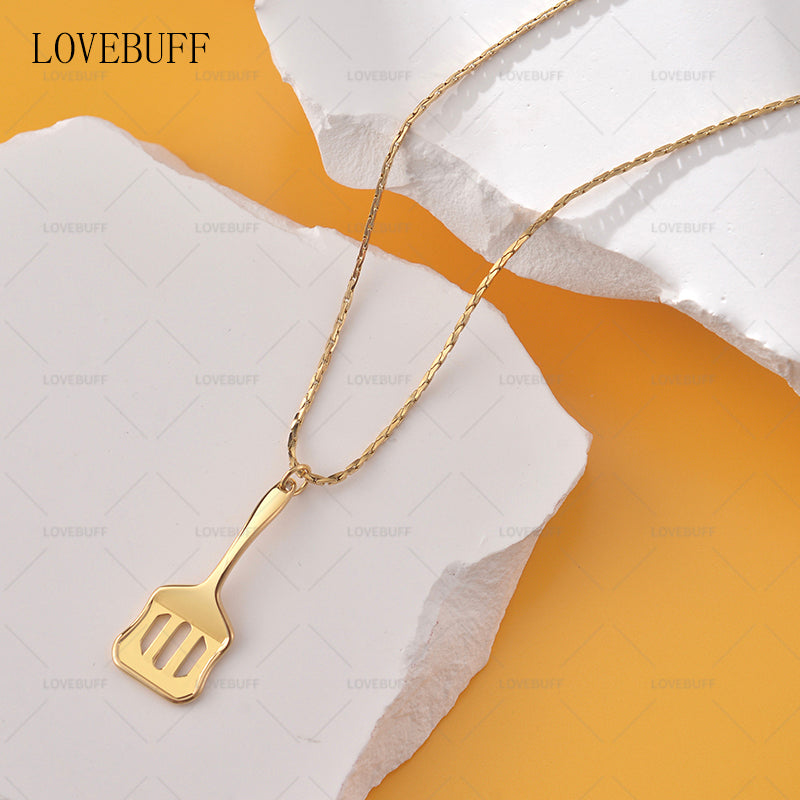 LOVEBUFF League of Legends LOL The Golden Spatula Inspired Keychain Necklace Earrings