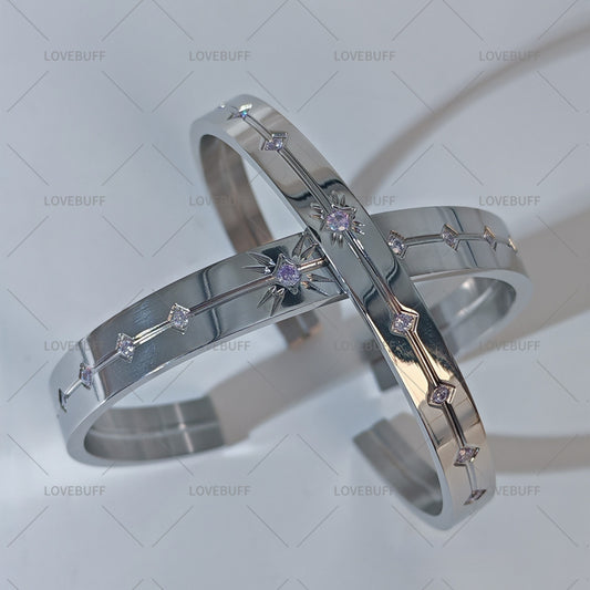 LaDs Xavier lvl 100 Affinity Ring Inspired Stainless Steel Bracelet