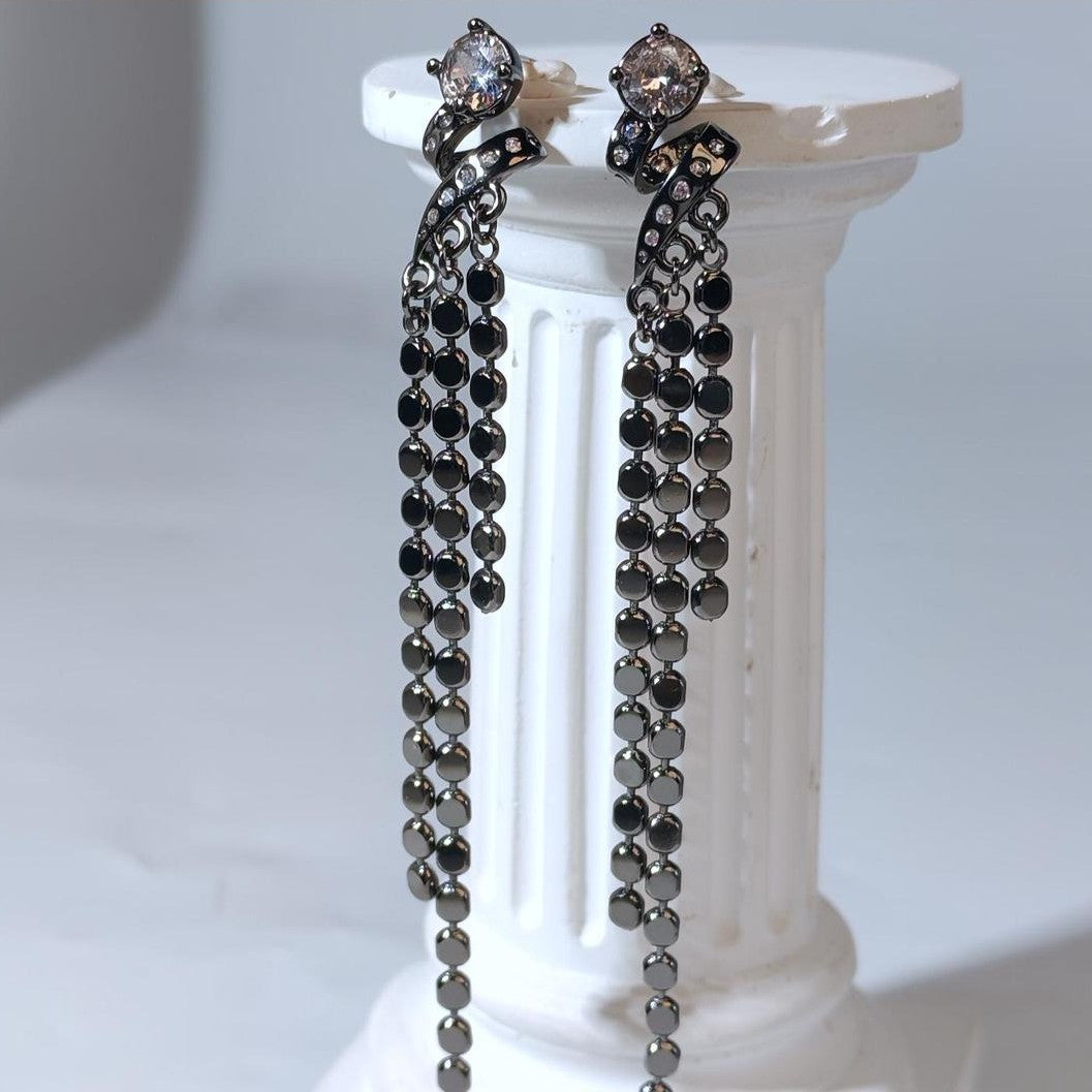 LOVEBUFF LaDs Heartbeats Ablaze Caleb Passionate Overload MC's Washed Clear Earrings