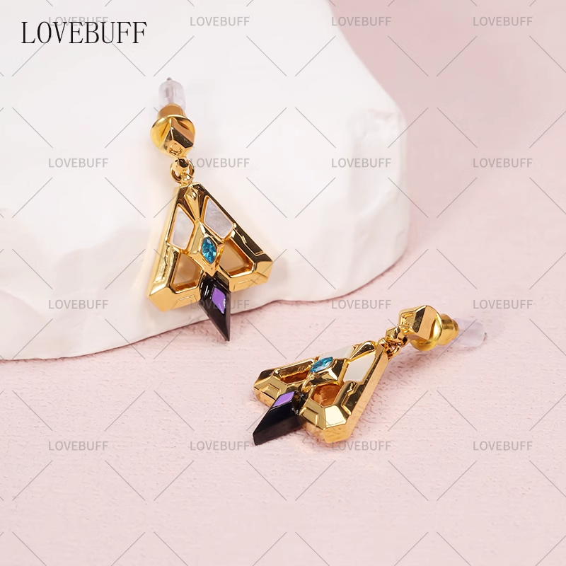 LOVEBUFF Genshin Impact Artifact Legacy of the Desert High-Born Inspired Earrings