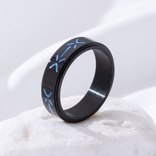 LOVEBUFF Arknights 명일방주 Oripathy Suppression Ring Glow In The Dark Band