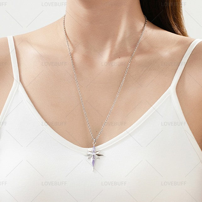 LOVEBUFF LAD Xavier Birthday Timeless Days Starry Night Dance Outfit Pin Brooch Inspired Necklace