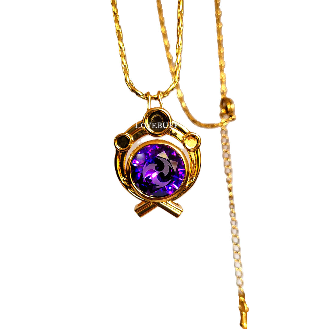 Inazuma Electro Hydro Cryo Pyro Geo Dendro Anemo Vision Inspired Gem P ...