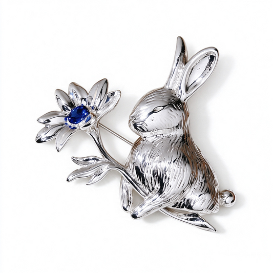 Beyond the World Bai Yuan Rabbit Brooch