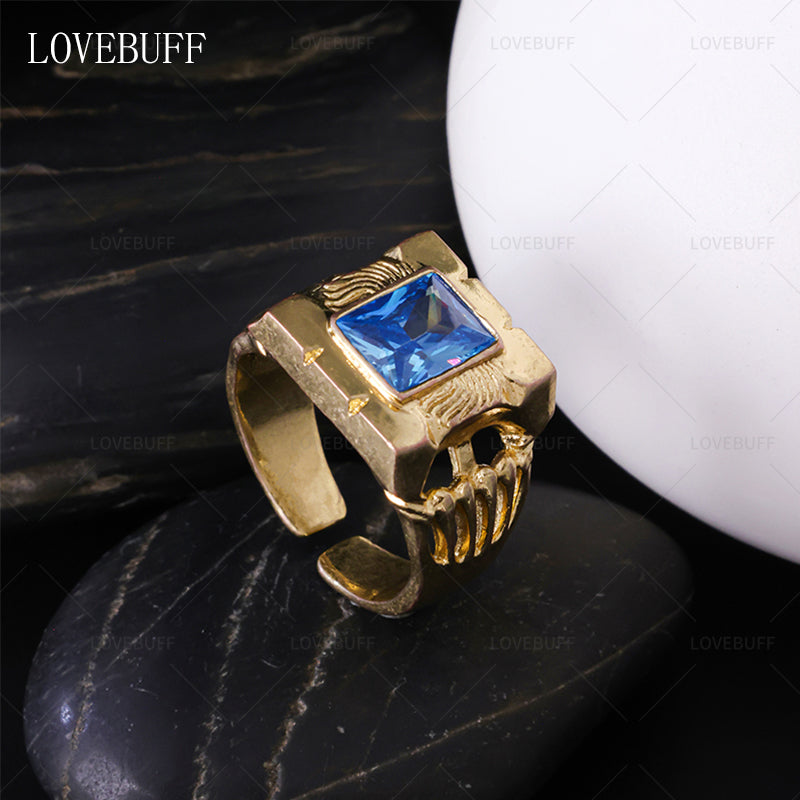 LOVEBUFF Love and Deepspace 100 Affinity Rafayel Ring Inspired Copper Band (Version 2.0)