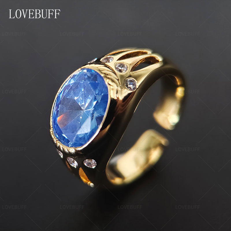 LOVEBUFF LAD 100 Affinity Rafayel Ring Inspired Gold-plated Copper Band (Version 1.0)