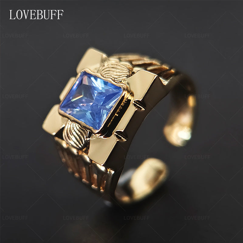 LOVEBUFF LAD 100 Affinity Rafayel Ring Inspired Gold-plated Copper Band (Version 1.0)