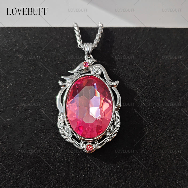 LOVEBUFF Identity V Cryptic Notes Cursed Sapphire Inspired Long Necklace