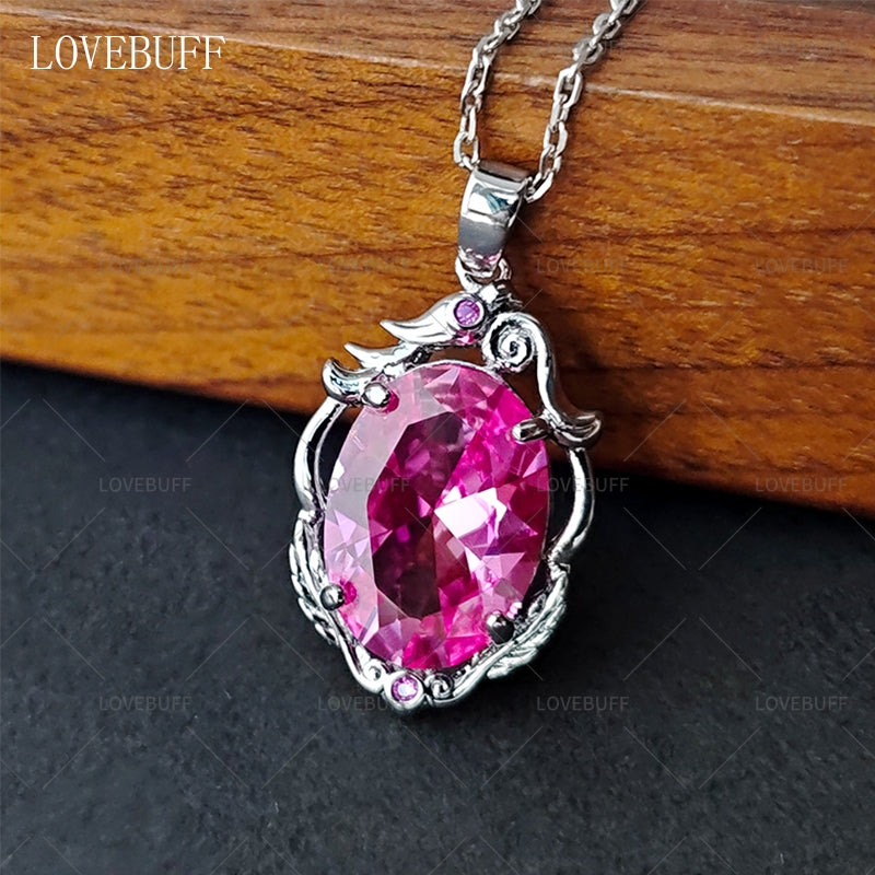 LOVEBUFF Identity V Cryptic Notes Cursed Sapphire Inspired Dainty Necklace