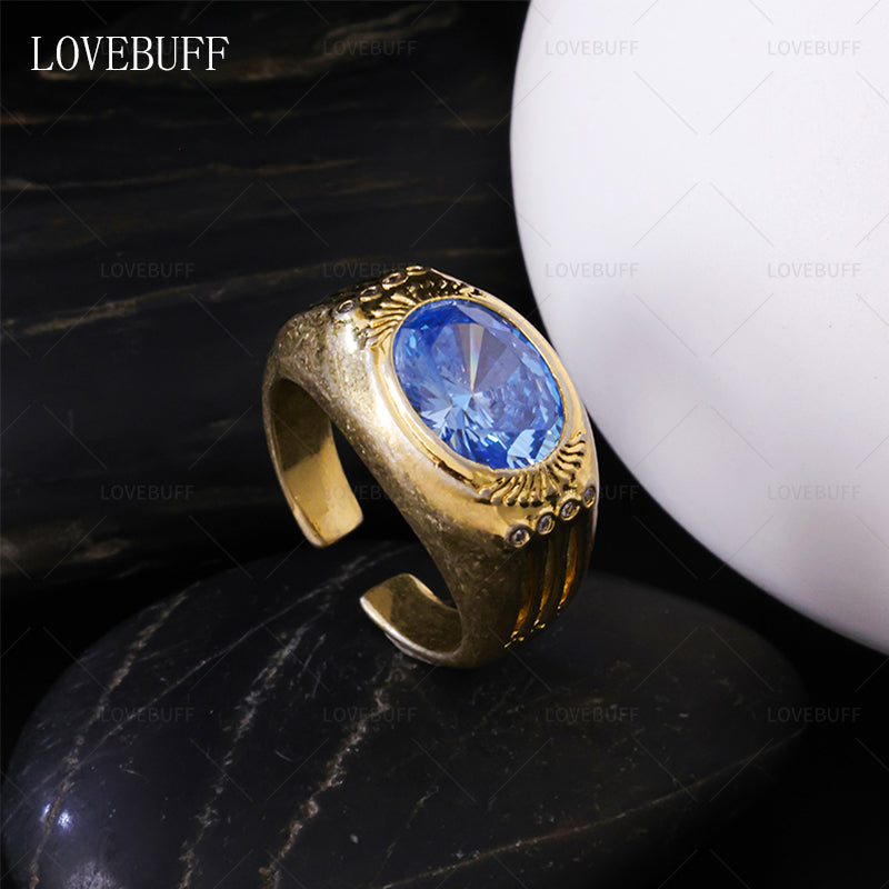 LOVEBUFF Love and Deepspace 100 Affinity Rafayel Ring Inspired Copper Band (Version 2.0)