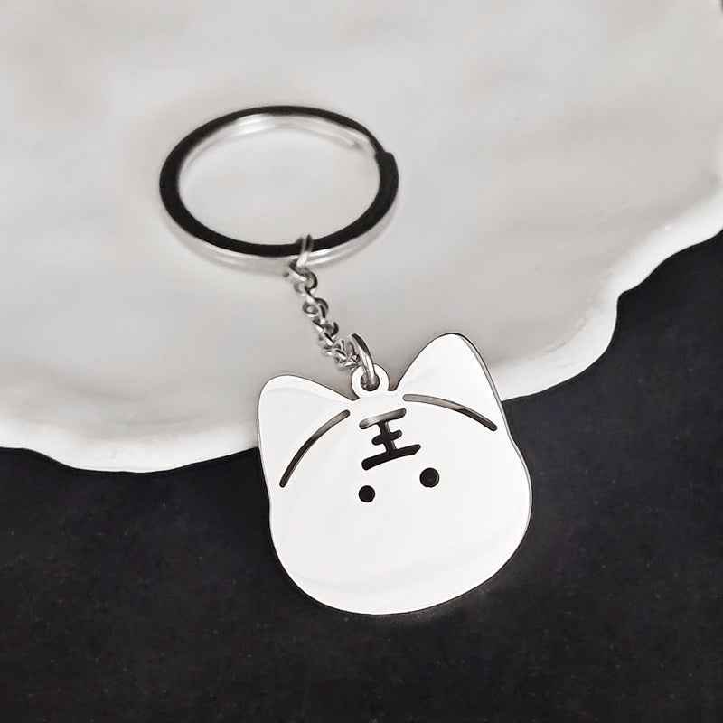 LOVEBUFF Love And Deepspace Sylus Cat Necklace Keychain
