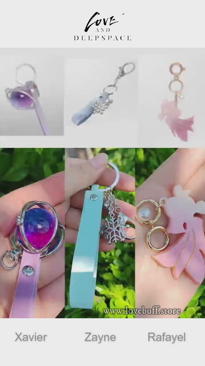 LOVEBUFF LAD Rafayel Fish Xavier Planet Zayne Snowflake Charm